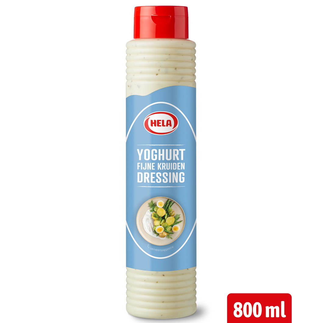 Hela Yoghurt-Fijne Kruiden Dressing 800 ml