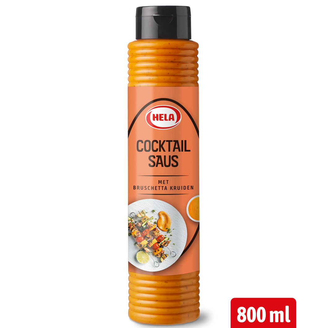 Hela Cocktailsaus met Bruschetta Kruiden 800 ml