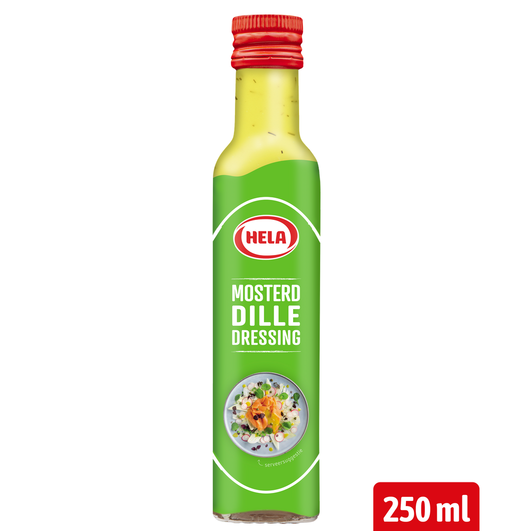 Hela Mosterd-Dille Dressing 250 ml
