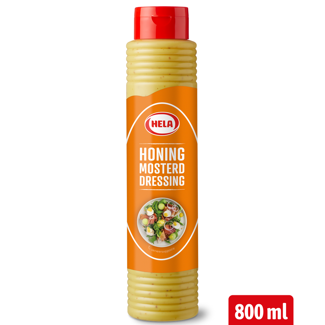 Hela Honing-Mosterd Dressing 800 ml