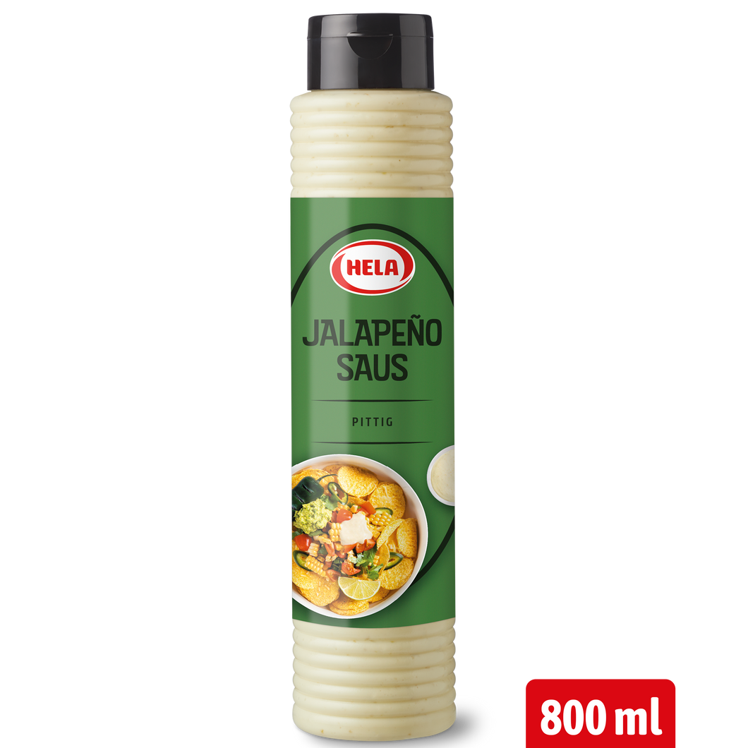 Hela Jalapeñosaus Pittig 800 ml
