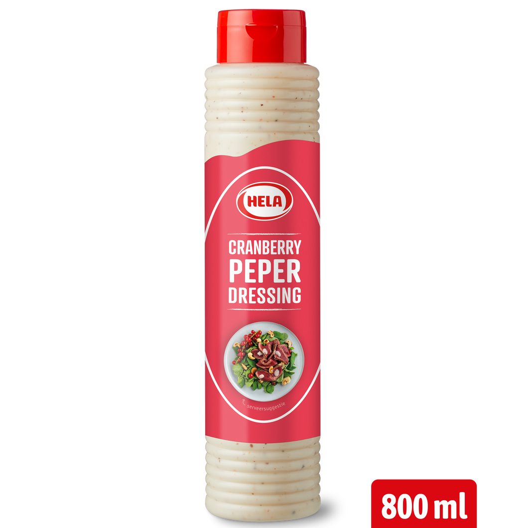 Hela Cranberry-Peper Dressing 800 ml