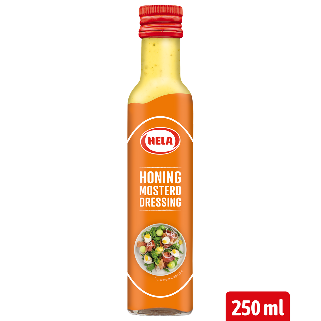 Hela Honing-Mosterd Dressing 250 ml