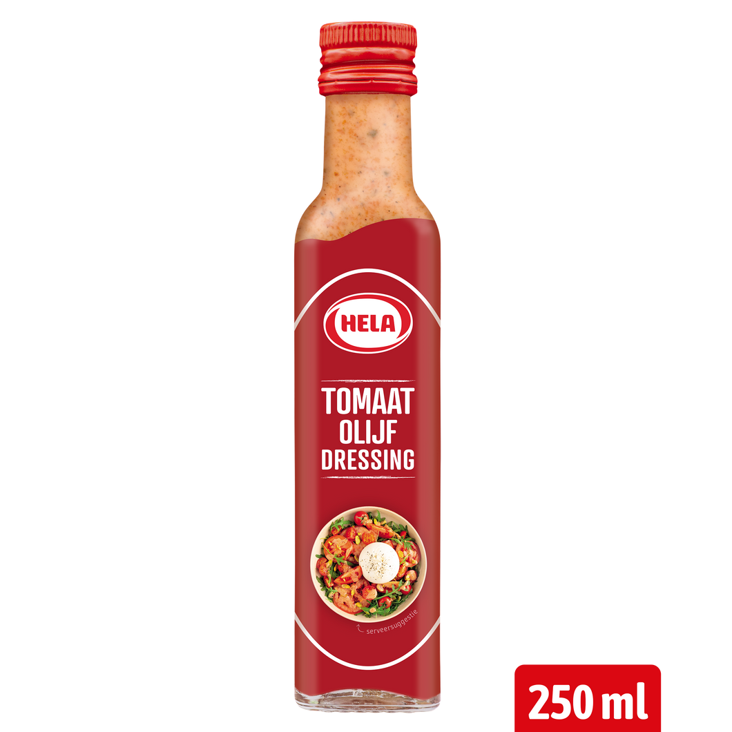 Hela Tomaat-Olijf dressing 250 ml