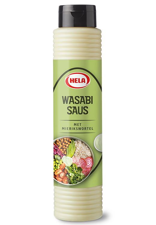 Hela Wasabisaus met Mierikswortel 800 ml