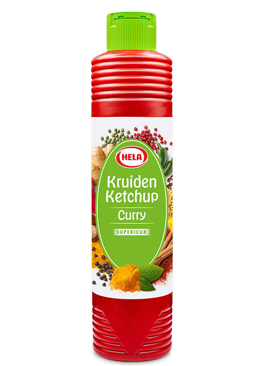 Hela Kruiden Ketchup Curry Superieur 800 ml