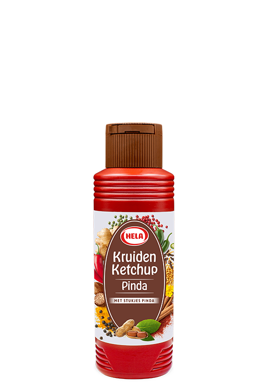 Hela Kruiden Ketchup Pinda 300 ml