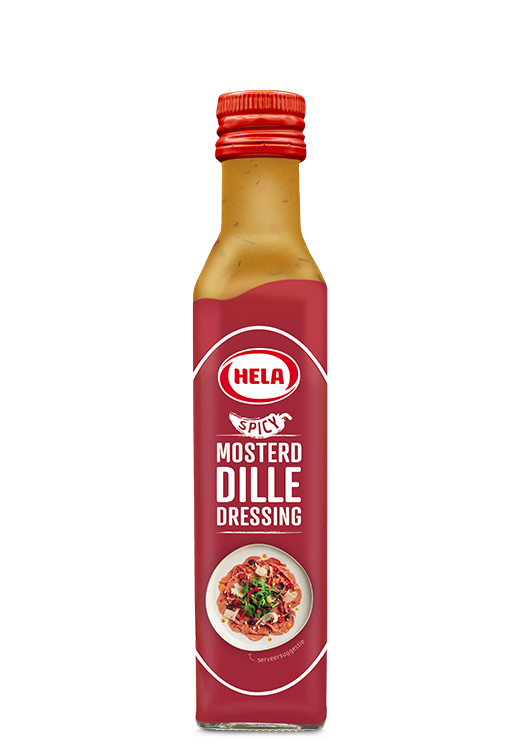 Hela Spicy Mosterd-Dille Dressing 250 ml